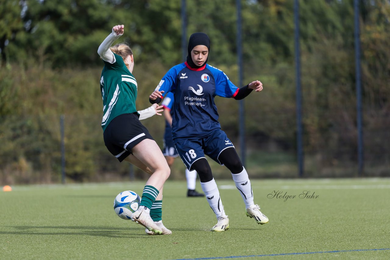 Bild 96 - wU19 Rissener SV - VfL Pinneberg : Ergebnis: 9:1